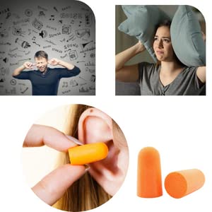 6185 Safety Ultra Soft Foam Ear Plugs Reusable Ear Plugs for Sleeping, Travel, Loud Noises, Work, Learning, Snoring (2 Pc Set) 6185 Safety Ultra Soft Foam Ear Plugs Reusable Ear Plugs for Sleeping, Travel, Loud Noises, Work, Learning, Snoring (2 Pc Set)